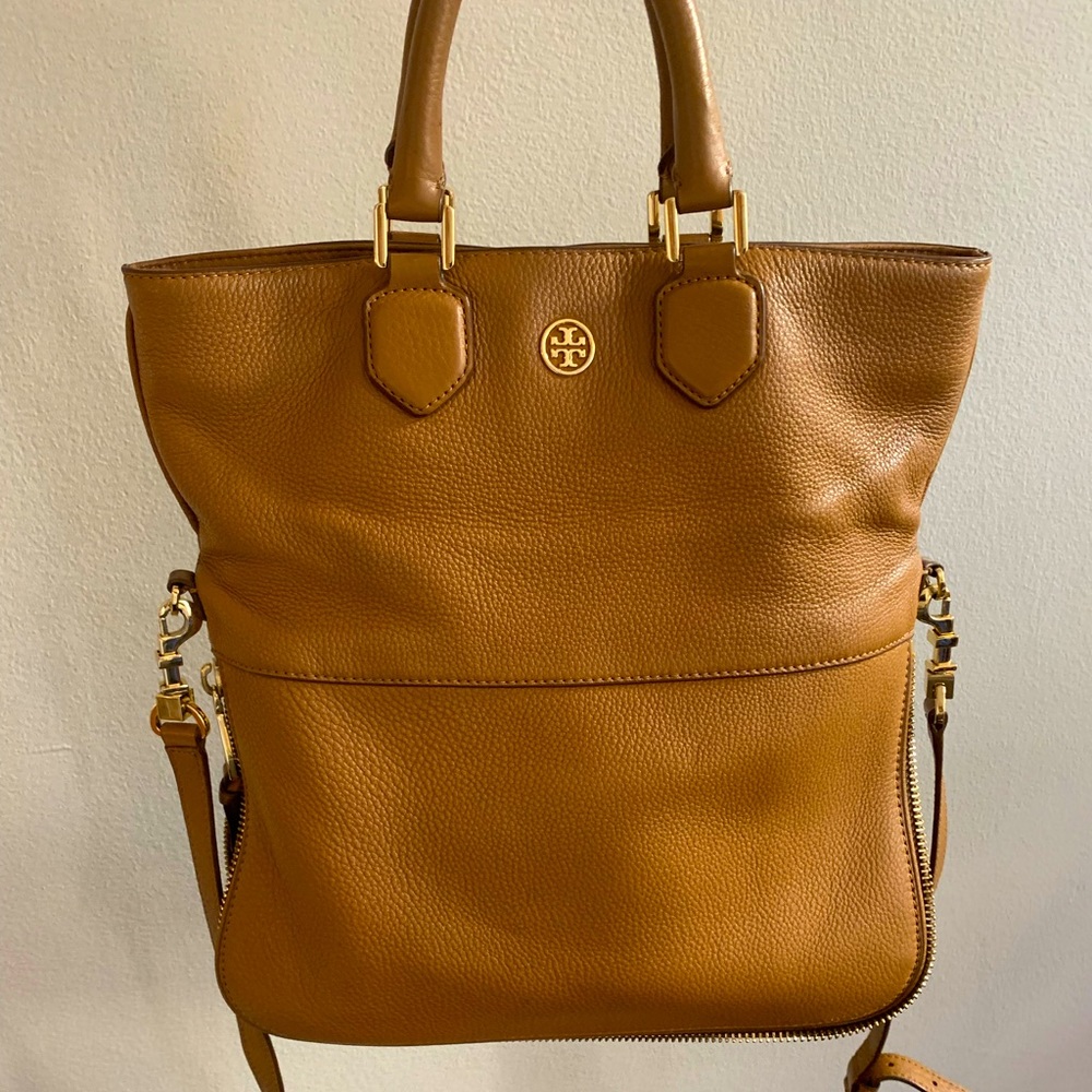 Tory Burch Fold Over Tote Bag